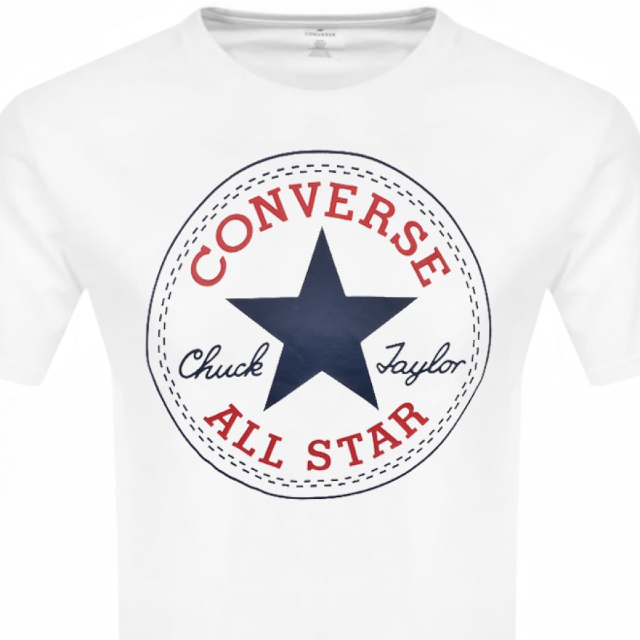 Alternative Image for ProductConverse Chuck Taylor Logo T Shirt White2